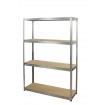 Regał Helios 180x150x40 cm 4 półki/275kg Ocynkowany