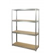 Regał Helios 196x180x60 cm 4 półki/175kg Ocynkowany