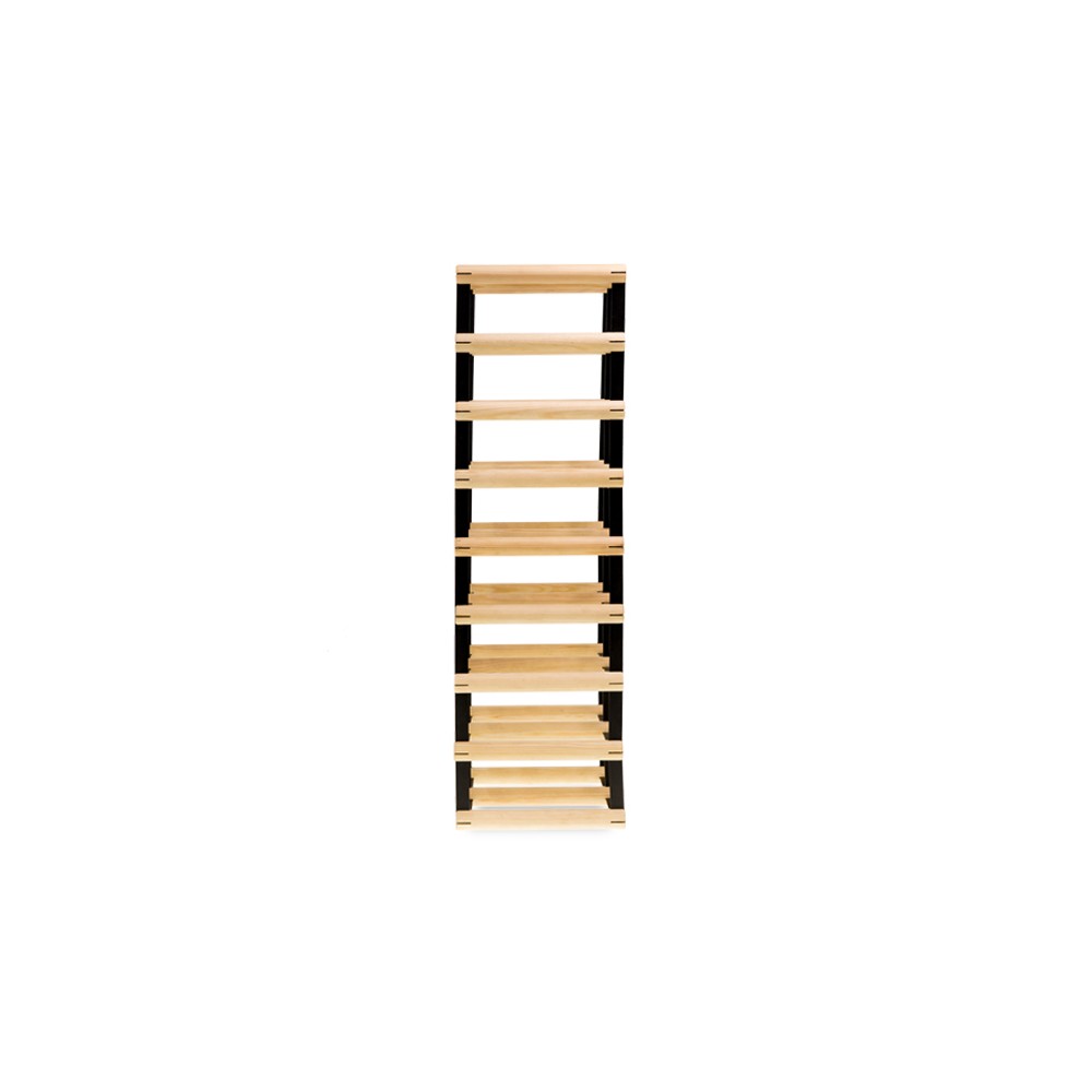 Stojak na 16 Butelek Szklanych/ PET — RW-8/ 2x8 — Surowy