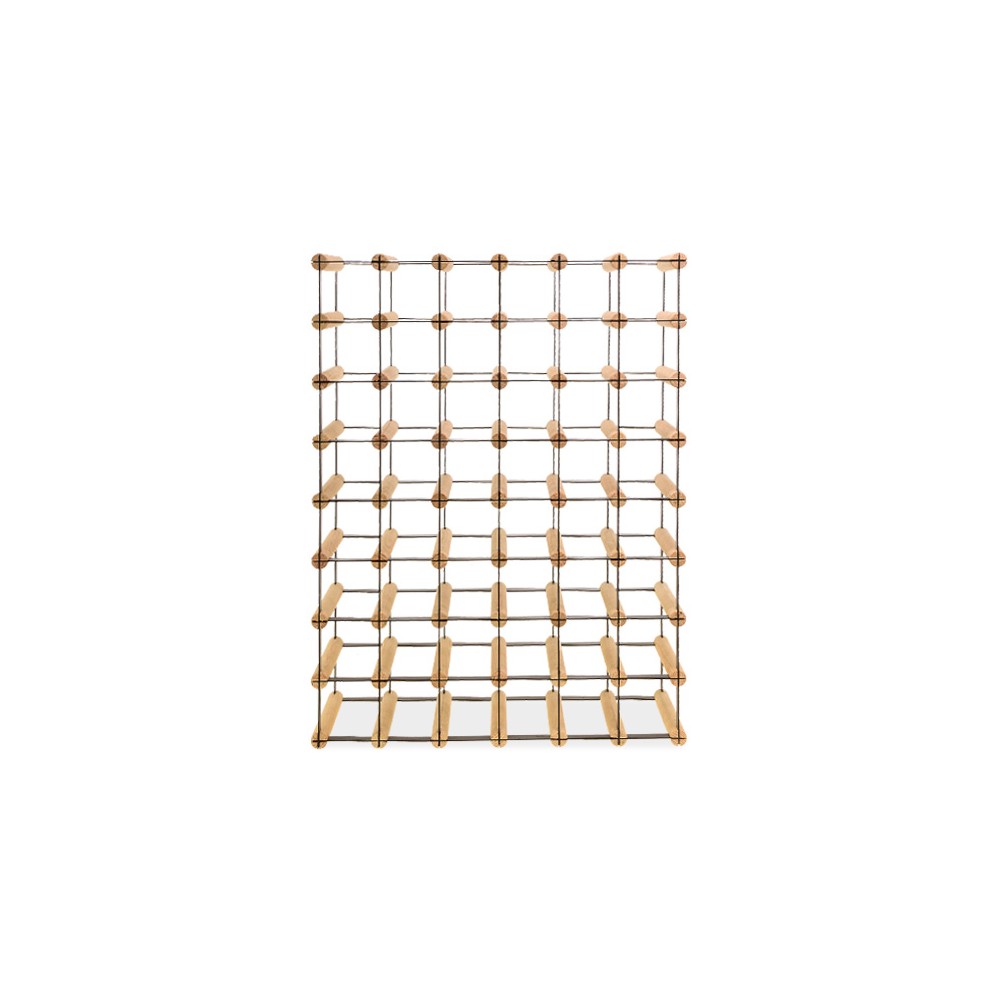 Stojak na 48 Butelek Szklanych/ PET — RW-8/ 6x8 — Surowy