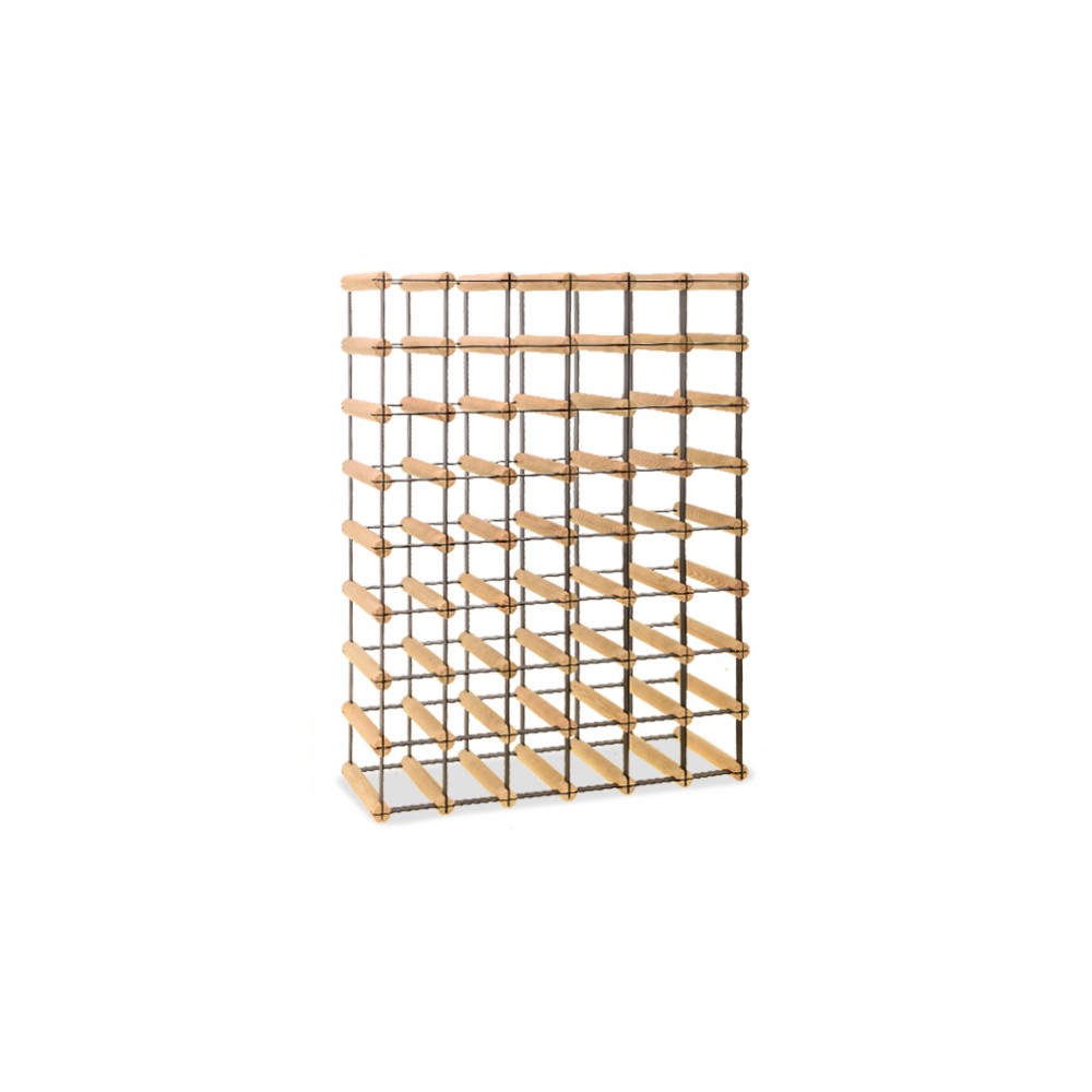 Stojak na 48 Butelek Szklanych/ PET — RW-8/ 6x8 — Surowy