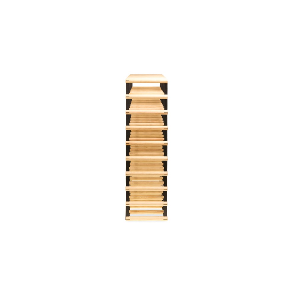 Stojak na 63 Butelki Szklane/ PET — RW-8/ 7x9 — Surowy
