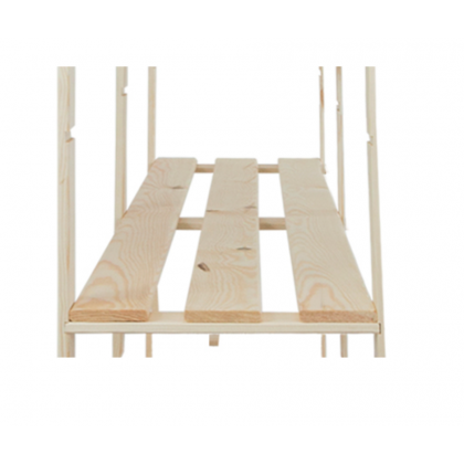 Półka prosta do regału serii B 2,4x170x26,5 cm Naturalna