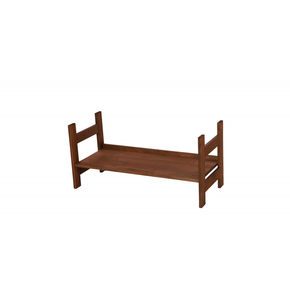 Moduł Nadstawka Prosta 38,4x80x34,4 cm 1 Półka BERDO Brązowy