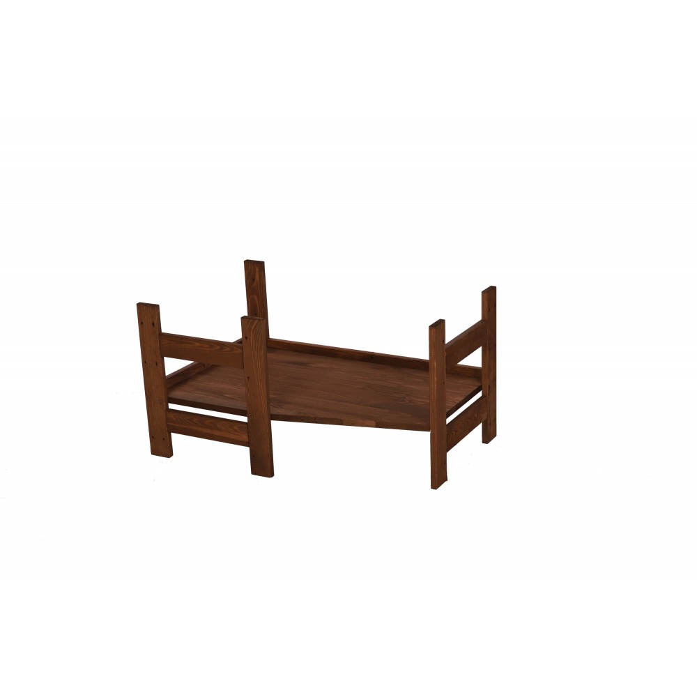 Moduł Nadstawka Wewnętrzna 38,4x72x44,8cm 1 Półka BERDO Brązowy