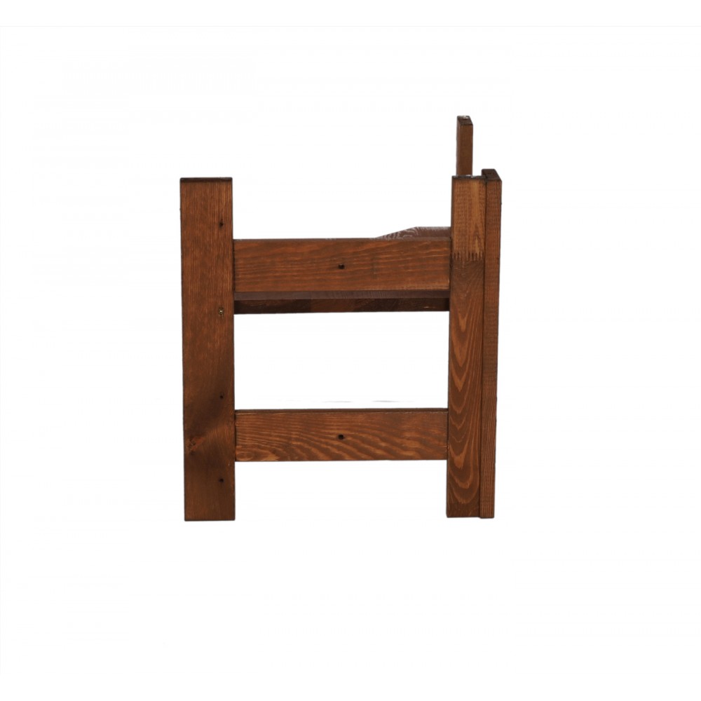 Moduł Nadstawka Narożna 38,4x34,4x34,4cm 1 Półka BERDO Brązowy