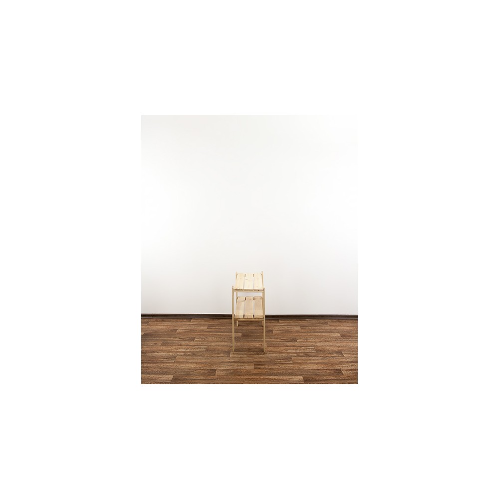 MAXI Surowy Regał Drewniany 64x80x30 cm 2 Półki pełne