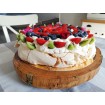 Taca Obrotowa /śr. 20-25 cm/ Drewno Modrzewia bez Kory