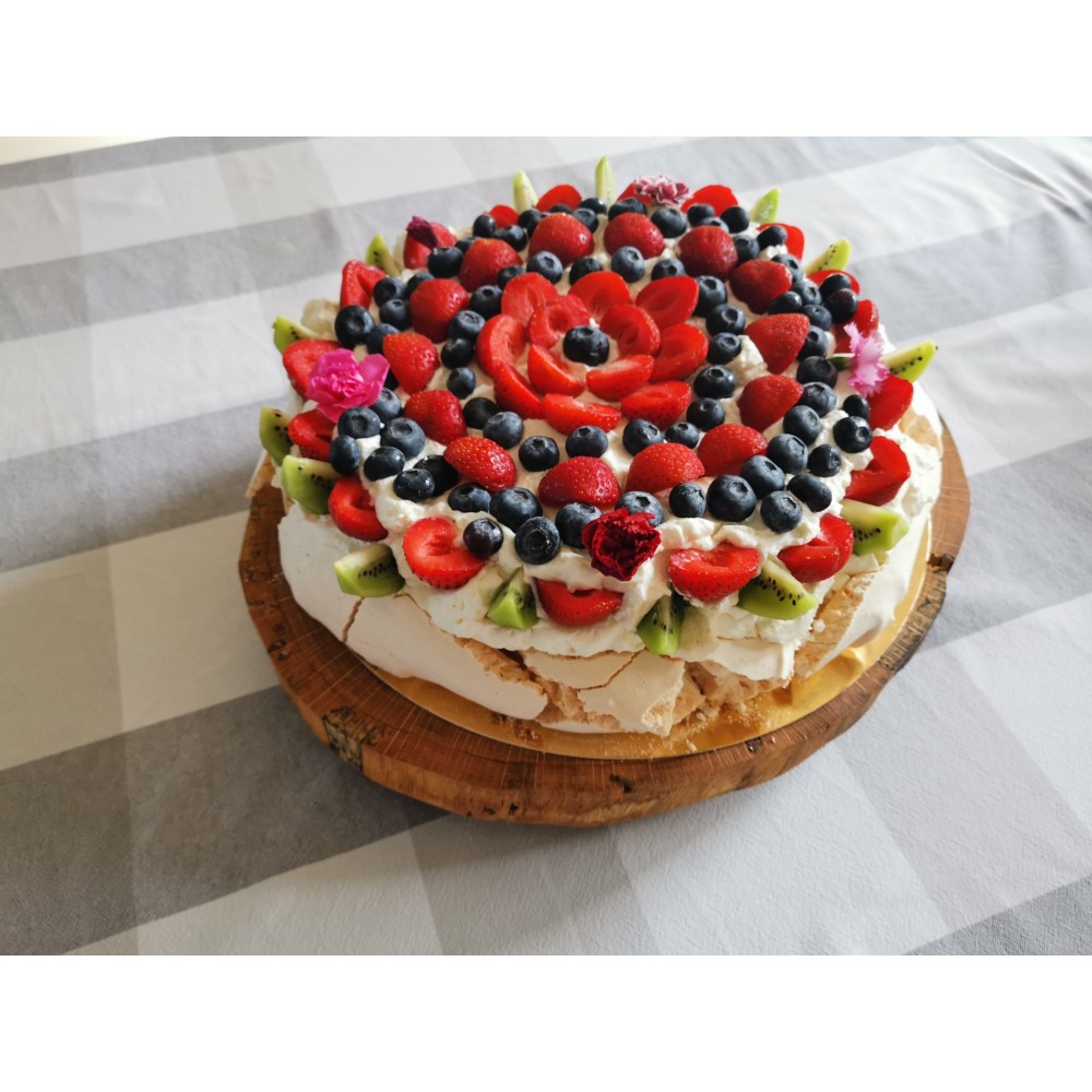 Taca Obrotowa /śr. 20-25 cm/ Drewno Modrzewia bez Kory
