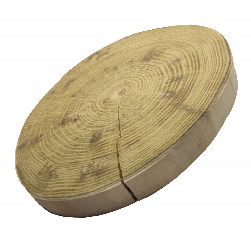 Okorowany Plaster Akacji 15-20 cm/ gr. 2 cm/ Szlifowany