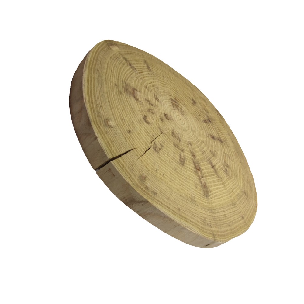 Okorowany Plaster Akacji 20-25 cm/ gr. 2 cm/ Szlifowany