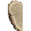 Plaster Akacji 15-20 cm/ gr. 2 cm/ Szlifowany z Korą