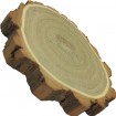 Plaster Akacji 20-25 cm/ gr. 3,5 cm/ Szlifowany z Korą
