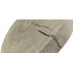 Okorowany Plaster Dębu 30-35 cm/ gr. 5 cm/ Szlifowany