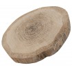 Okorowany Plaster Dębu 20-25 cm/ gr. 2 cm/ Szlifowany