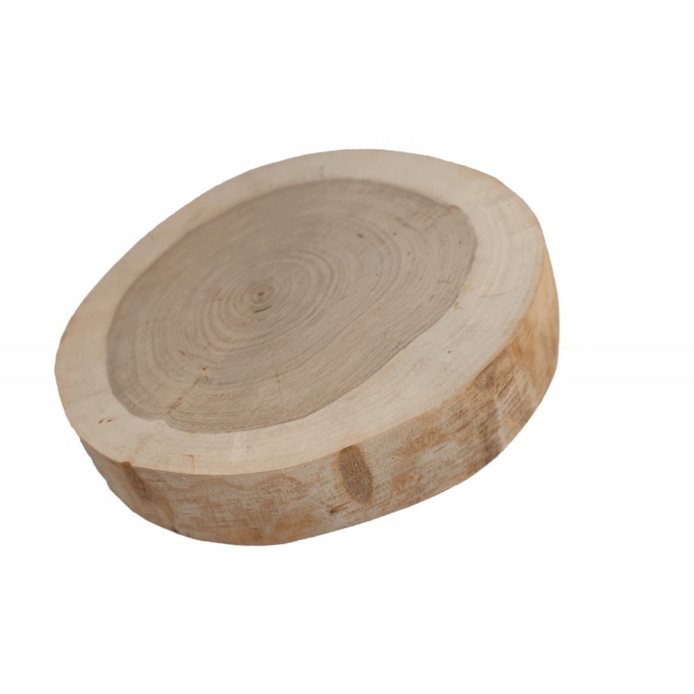 Okorowany Plaster Czeremchy 20-25 cm/ gr. 2 cm/ Szlifowany