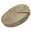 Okorowany Plaster Sosny 25-30 cm/ gr. 3,5 cm/ Szlifowany