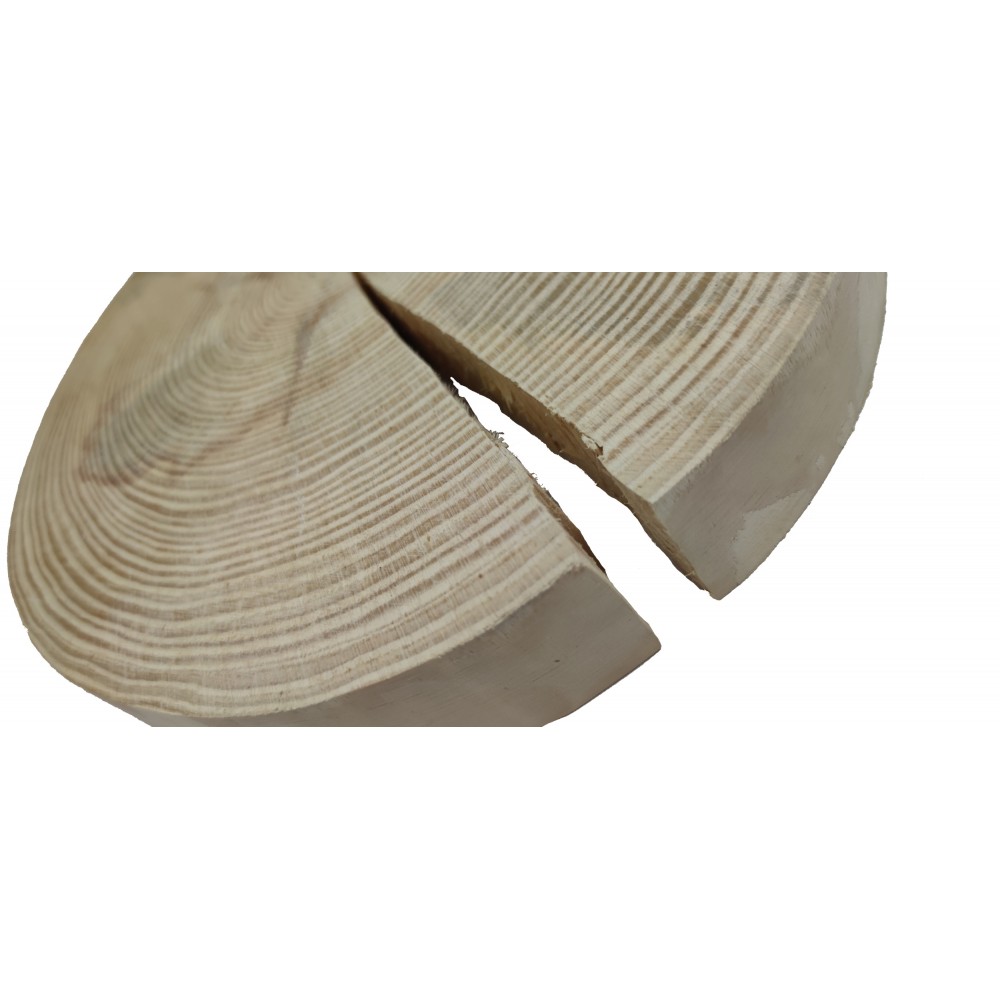 Okorowany Plaster Sosny 25-30 cm/ gr. 3,5 cm/ Szlifowany