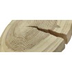 Okorowany Plaster Sosny 35-40 cm/ gr. 6 cm/ Szlifowany
