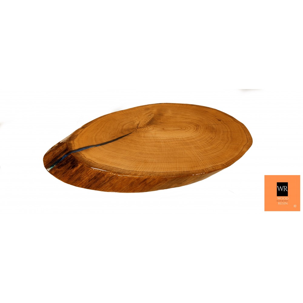 Stół żywiczny Pearl Fisherman Unikat 120449 - nogi 50 cm