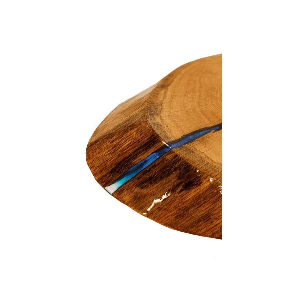 Stół żywiczny Pearl Fisherman Unikat 120449 - nogi 50 cm