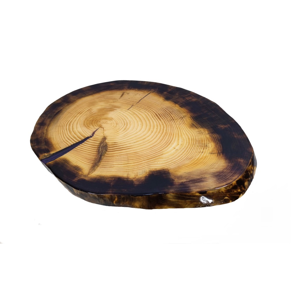 Stół żywiczny Amethyst Pearl Unikat 125253 - nogi 40 cm