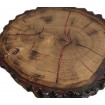 Stół żywiczny An Oak Fantasy Unikat 130013 - nogi 40 cm