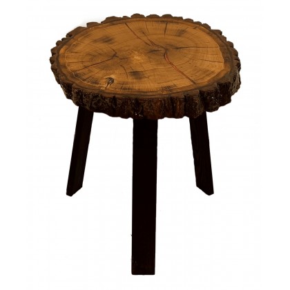Stół żywiczny An Oak Fantasy Unikat 130013 - nogi 40 cm