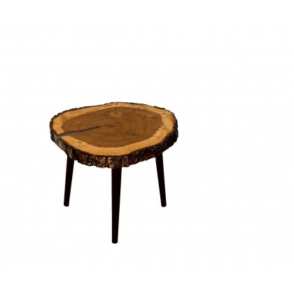 Stół żywiczny Ash Story Unikat 141402 - nogi 35 cm