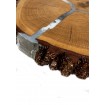 Stół żywiczny Three Armed Sign Unikat 142237 - nogi 40 cm