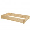 Drewniana grządka podwyższana ZP05 /80x148 cm/ Naturalna