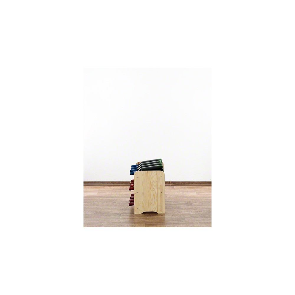 Drewniany regał na wino - RW31 /na 12 butelek/ Naturalny