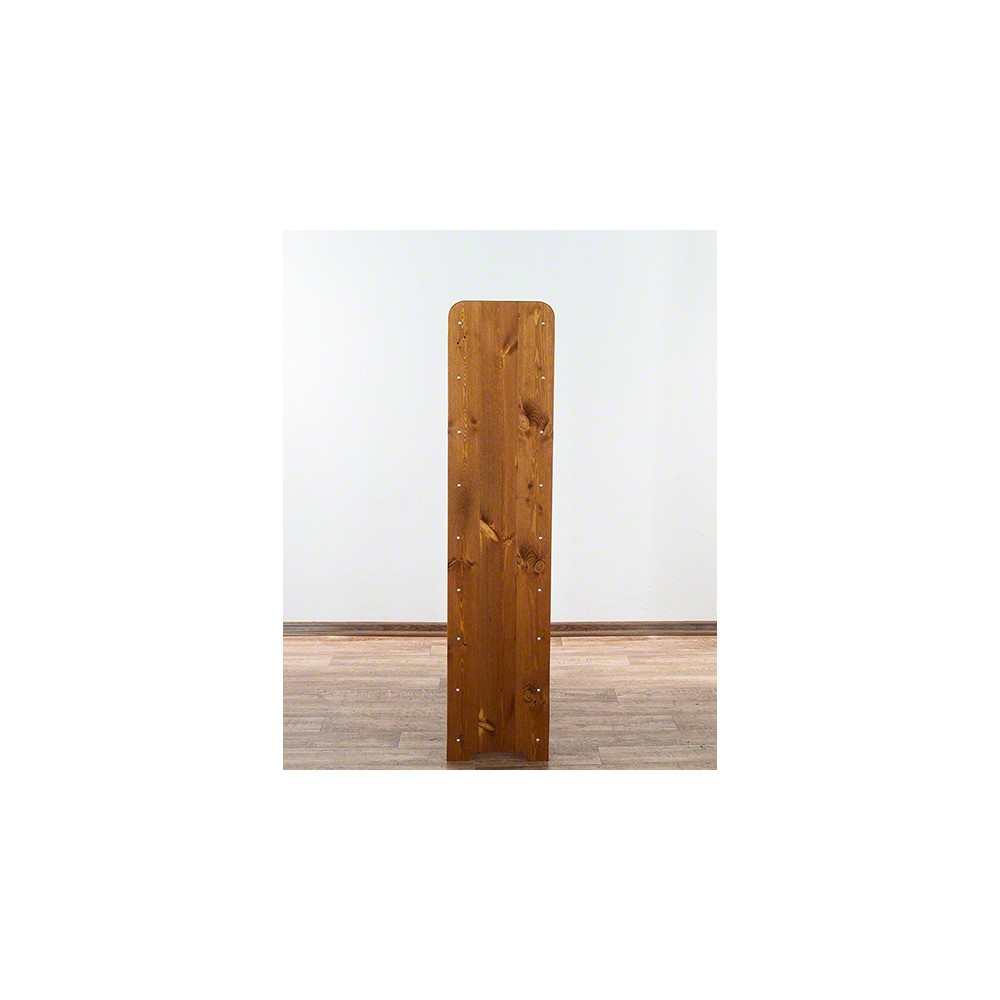 Drewniany regał na wino z półką - RW31 /na 56 butelek/ Olcha