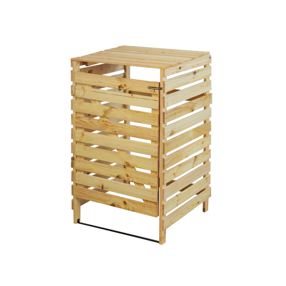 Pojedyncza obudowa na kosze OBK 1x120L Naturalna