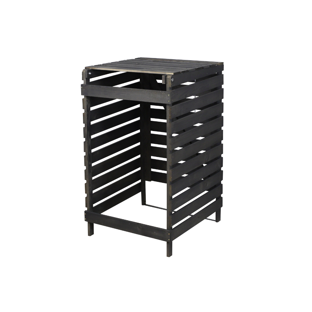 Pojedyncza obudowa na kosze OBK 1x120L Antracytowa