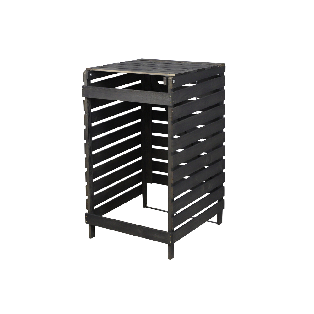 Pojedyncza obudowa na kosze OBK 1x120L Antracytowa