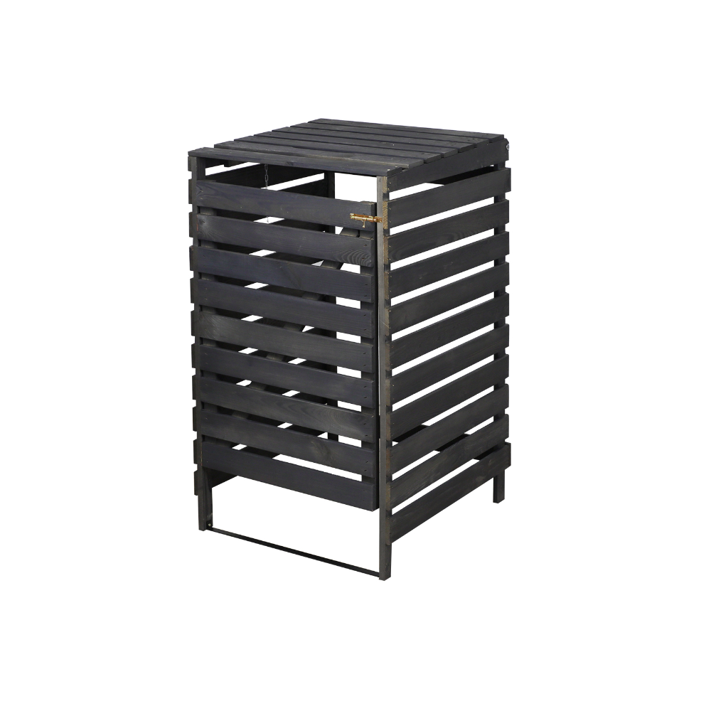 Pojedyncza obudowa na kosze OBK 1x120L Antracytowa