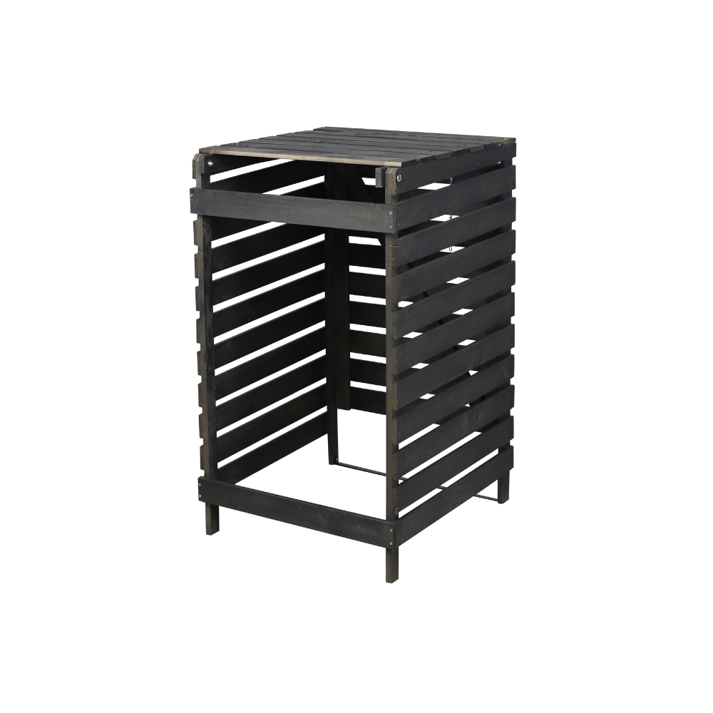 Pojedyncza obudowa na kosze OBK 1x120L Antracytowa