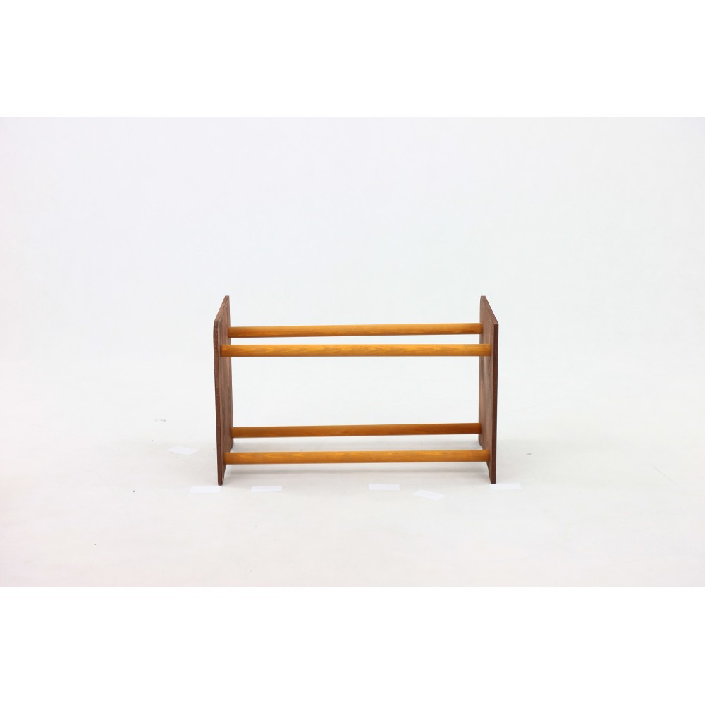 2-półkowy regał na obuwie RBS /szer.45 cm/ Brąz-Olcha