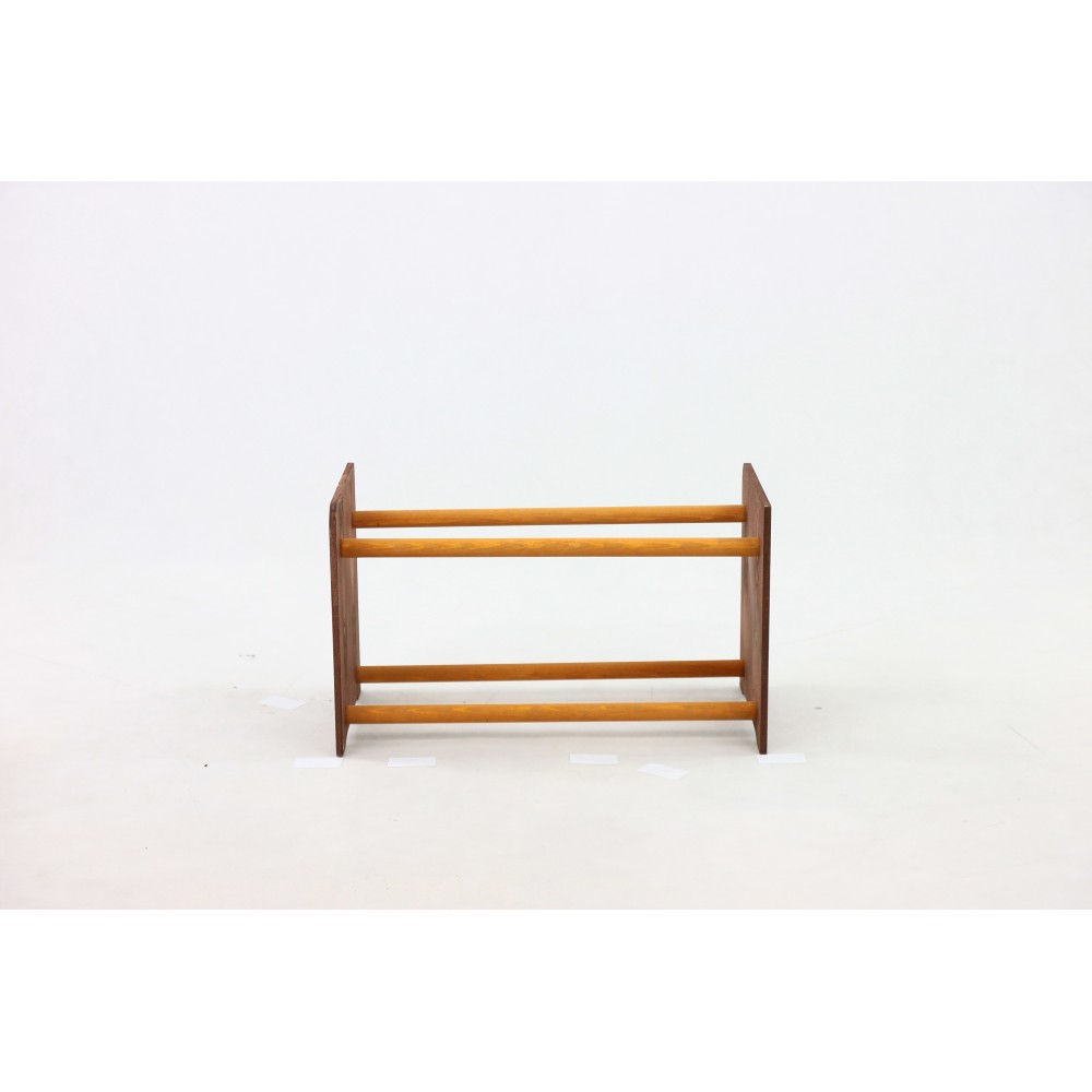 2-półkowy regał na obuwie RBS /szer.45 cm/ Brąz-Olcha