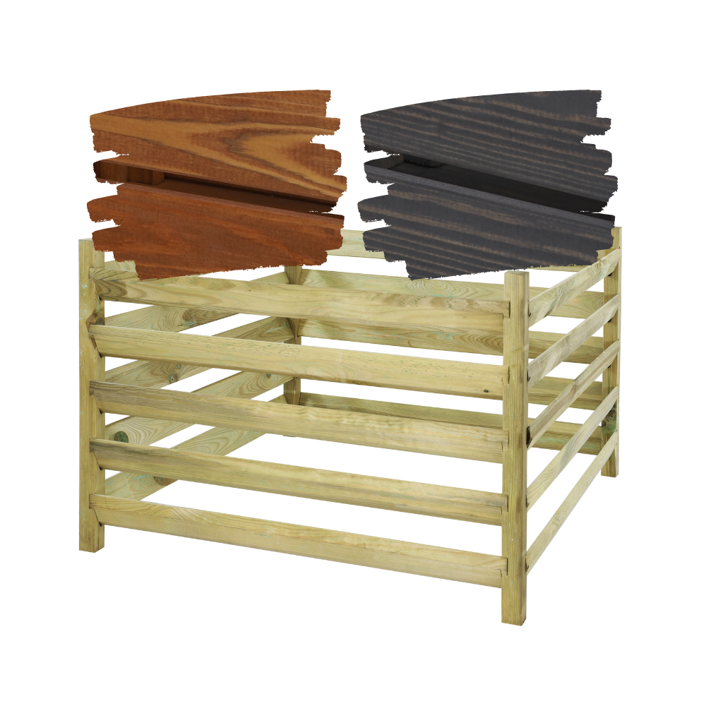 Usługa Malowania Kompostownika KME - Brąz, Szary