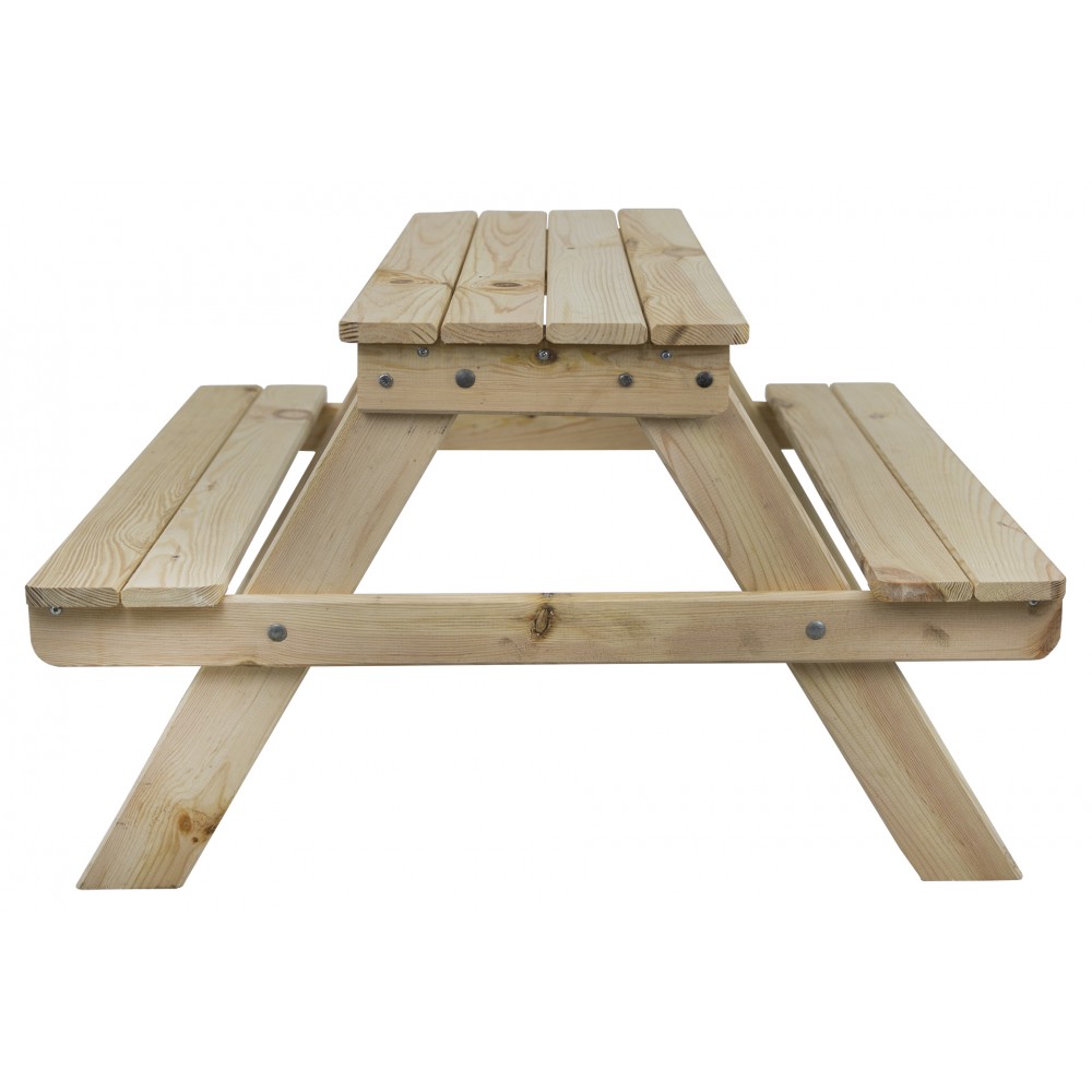 Stół piknikowy dla dzieci z ławką SPD/79cm - Naturalny