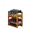 Drewniany regał na wino RW-1 /16 butelek/ Olcha