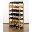 Drewniany regał na wino RW-1 /42 butelki/ Naturalny