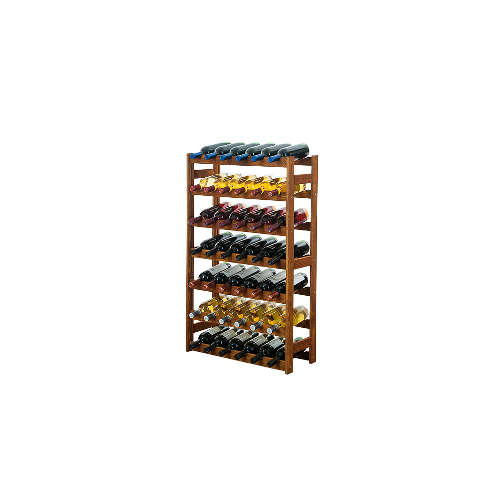 Drewniany regał na wino RW-1 /42 butelki/ Olcha