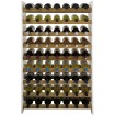 Dębowy regał na wino RW-20 /63 butelki/ – White & Light Oak