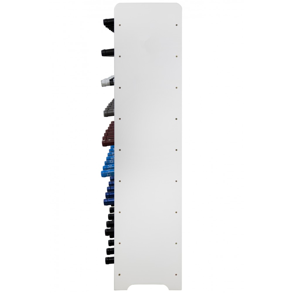 Dębowy regał na wino RW-20 /63 butelki/ – White & Light Oak