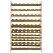 Dębowy regał na wino RW-20 /63 butelki/ – White & Light Oak