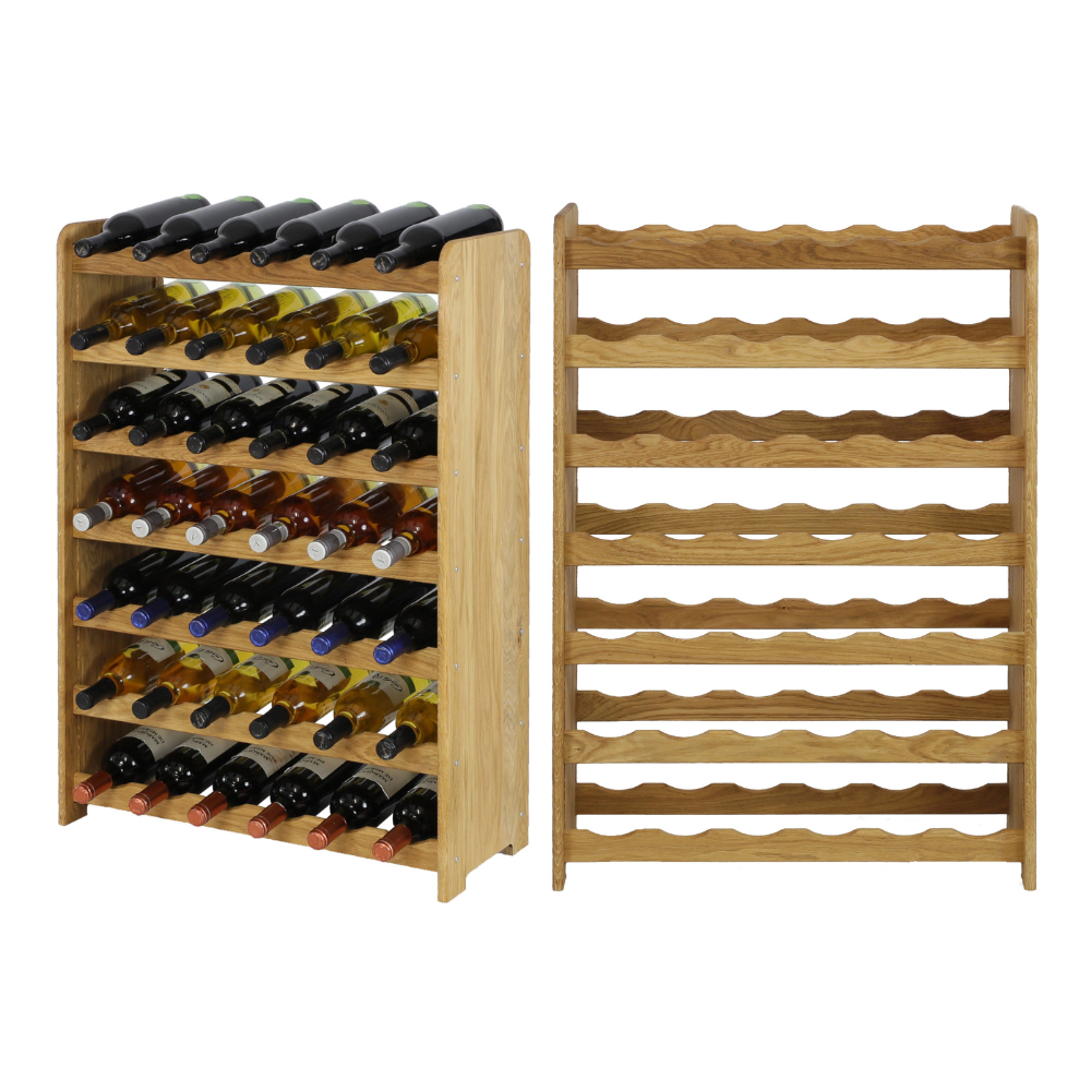 Dębowy Regał na Wino RW-22/42 butelki/ Olejowany
