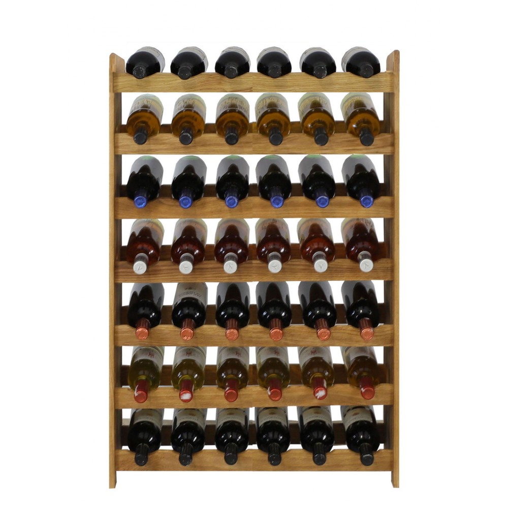 Dębowy Regał na Wino RW-22/42 butelki/ Olejowany